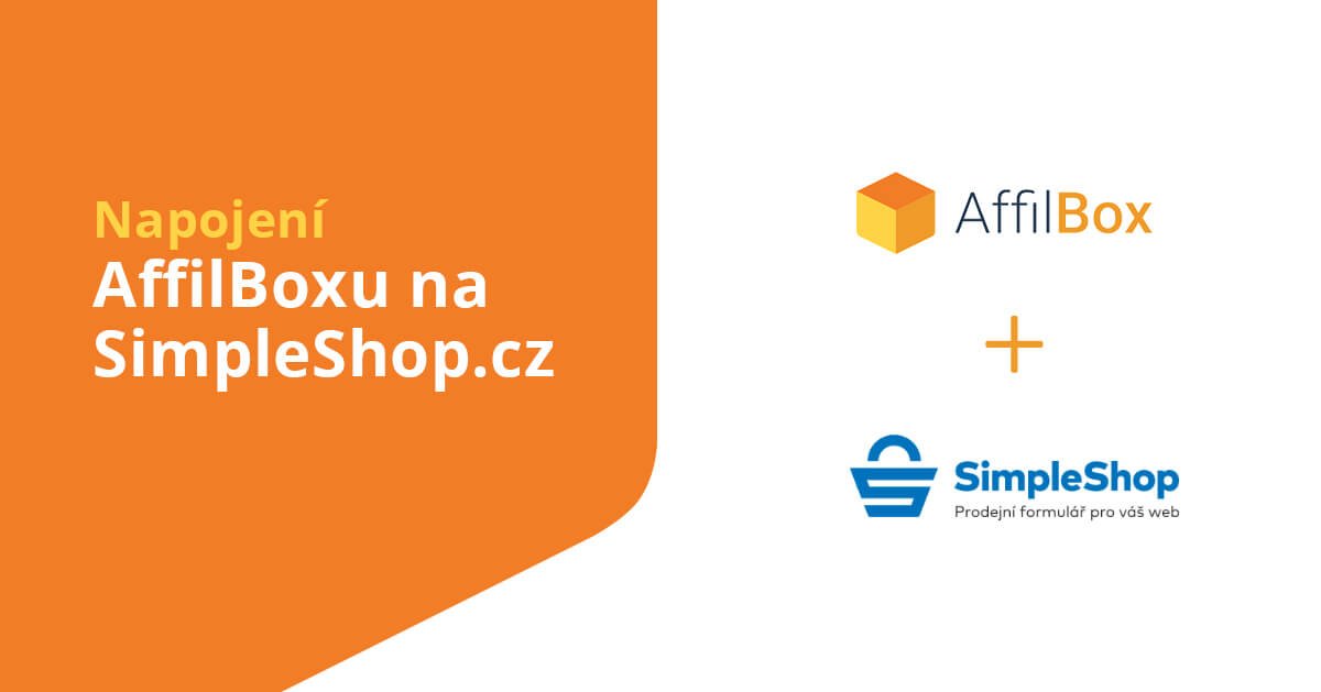 Napojení AffilBoxu na SimpleShop.cz