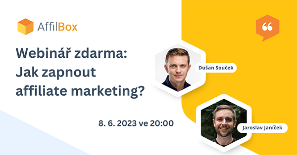 webinář o affiliate marketingu