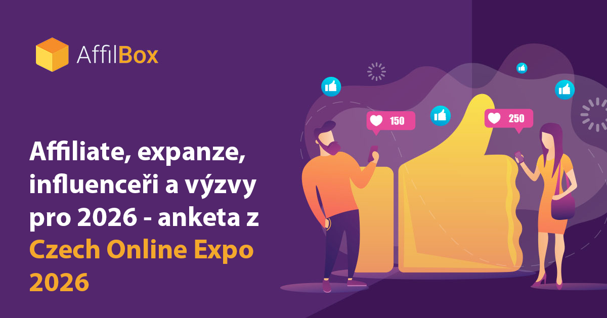Anketa / výzkum o tématech kolem affiliate a expanze, influencerů a výzev pro 2026 (Czech Online Expo)